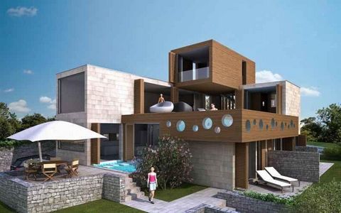 MODERN VILLA under construction in Prizba village on a heavenly beautiful island of Korcula! Villa of modern design with swimming pool of 60 m2! In process of construction! Main details: - three bedrooms with bathrooms en-suite - spacious salon with ...