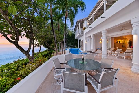 Located in Prospect. The Beach Hut is an elegant, 6,500 sq ft, split level beachfront property which was carefully designed to take advantage of the breathtaking views of the Caribbean Sea. Built in a fabulous elevated location, this villa comprises ...