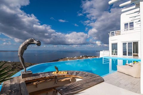 Located in Mykonos. Calma truly defines the word “view”. The minute you walk into the villa the views you are facing will overwhelm you and give you a sense of freedom as the Aegean Blue all around is as breathtaking as it can be. Located at the top ...