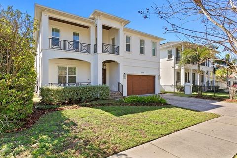 Come home to this coveted Bayshore location in close proximity to Bayshore Blvd. Enjoy nearby Bay views and light-filled living spaces in this 2017 built home, a spectacular tropical entertaining area, and expansive covered terrace and pool. Boasting...