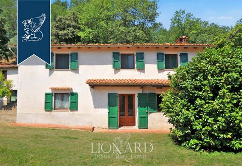 Nestled on the picturesque hills of Pescia, Tuscany, this expansive farm embodies authenticity and a profound connection with the land. Encompassing 12.8 hectares of olive groves and lush forests, this property features a meticulously restored Tuscan...
