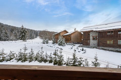 Discover this beautiful apartment in the hamlet of Le Plantin, known for its intimate atmosphere and lush green surroundings, ideal for nature lovers. Le Hameau du Plantin is just a 3-minute drive from the Meribel Village ski lift. This superb 85.9 m...