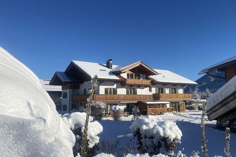 Hello dear guests, a warm greetings from Wallgau This cozy apartment with 90m² in December 2021 is suitable for 4 people and is furnished in a rural-modern style. You live alone in the house on the 1st floor and have an unobstructed view of the entir...