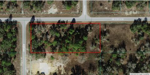 Under contract-accepting backup offers. A 0.99 ACRE VACANT LOT IN RAINBOW LAKES IN MARION COUNTY!!!