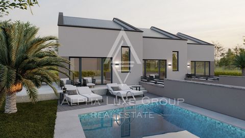 Istria, Poreč - Elegant residence with pool for sale Discover an elegant home located in the idyllic surroundings of Poreč, Istria. This property, a testament to modern architectural design, offers a tranquil lifestyle amidst nature, while still bein...