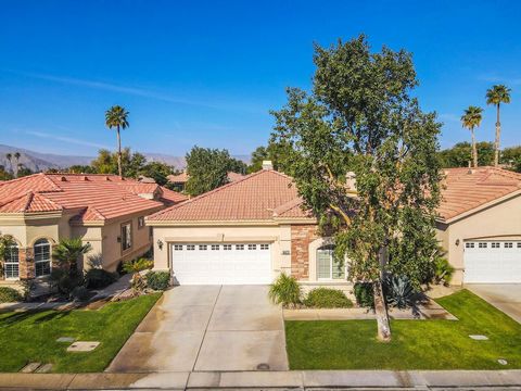 Step into luxury within the gated community of Indian Palms Country Club. This beautifully upgraded golf course home offers a grand rotunda entry, spacious great room with fireplace, and a covered patio boasting panoramic mountain views. The kitchen ...