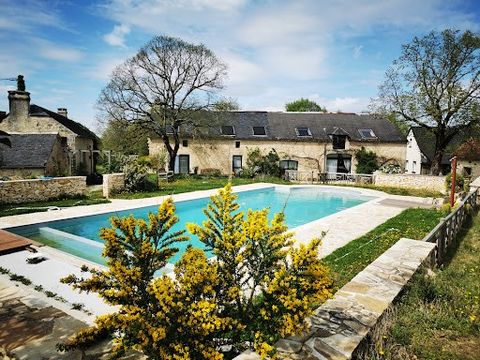 ANB Immobilier offers you this atypical property which currently has a lucrative tourist activity. Situated in the Périgord Noir, a region renowned for its many tourist sites and its gastronomy, this renovated property set in around 2.7 hectares of p...