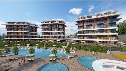 Flats in a Premium Complex with Chic Designs in Alanya Kargıcak Alanya is one of the most ideal places to make investments and vacation in the Mediterranean. Alanya offers a sunny climate, natural and historical beauties, social amenities, and long b...