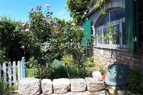 Gornje selo, island of Šolta, semi-detached stone house surrounded by greenery, with a net floor area of 200 m2, situated on a plot of land measuring 747 m2. The house offers a relaxing view of the garden and forest, making this property an ideal pla...