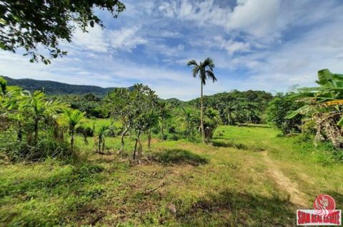 One Rai of land is for sale in a suburb area of Ao Nang. It is in a green zone where the air is fresh and cool and surrounded by mountains. The property is quiet as it is located in a sparsely populated area. There is an good access pass along the fr...