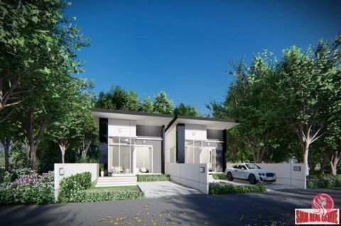 NOK Nateen Home 3 Two new modern houses are being built only 15 minutes from Ao Nang Beach. These homes are private and quiet, away from other projects. They are surrounded by nature with beautiful mountain views. Each house will be 8 meters wide and...