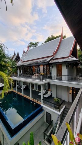 This luxurious Thai-style villa for sale is conveniently situated in Koh Sirey, which is on a quiet ridge only 15 minutes away from Phuket Town. The villa has stunning sea views and overlooks various islands in the beautiful Phanga Bay. The villa is ...