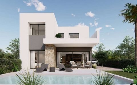 Villas en venta en Molina de Segura, MurciaLas viviendas cuentan con 4 dormitorios y 3 baños completos y 1 aseo, salón-comedor, cocina y piscina privada de 7x3 metros y acabados de lujo (piedras naturales, cocina design 2023). Distribuida en 2 planta...