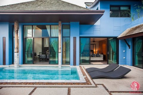 Contemporary Sino-Portuguese style villas with an authentic rustic ambience located in a quiet gated community where you can enjoy complete privacy. Wings is a creative collection of private pool villas located close to Layan and Bangtao Beach. The p...