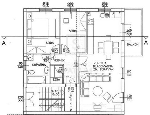 Location: Primorsko-goranska županija, Matulji, Permani. Zwei-Zimmer-Wohnung in einem Neubau – Permanima, 75 m², Zweiter Stock Zum Verkauf steht eine moderne Zwei-Zimmer-Wohnung mit Wohnzimmer in einem hochwertigen Neubau in ruhiger Lage in Permanima...