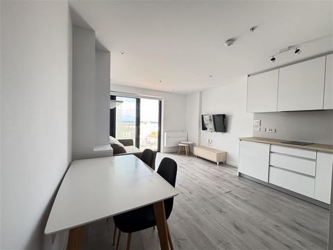 Located in The Hub. Chestertons is pleased to exclusively offer for sale this studio apartment, in The Hub, Gibraltar. Situated on a mid floor, with views towards the Spanish coastline, this bright apartment is fitted with a space-saving integrated p...