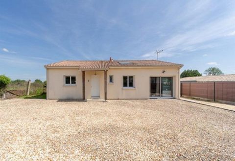 Belle maison de plain-pied de 92 m², terrain de 1000 m².