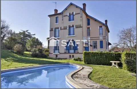 Demeure de caractère 190 m² avec jardin et piscine