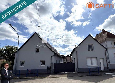 Ensemble immobilier composé d'une maison, de 2 appartements et d'une dépendance, le tout sur 6,99 ares !