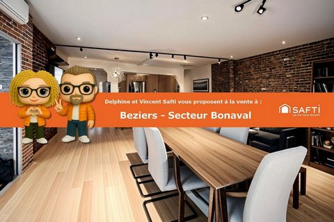 Béziers - Bonnaval - Maison de 130m² avec piscine