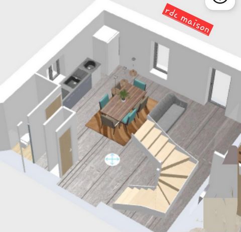 Appartement T3 en duplex à Muzillac