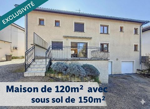 Maison avec sous sol de 150m²