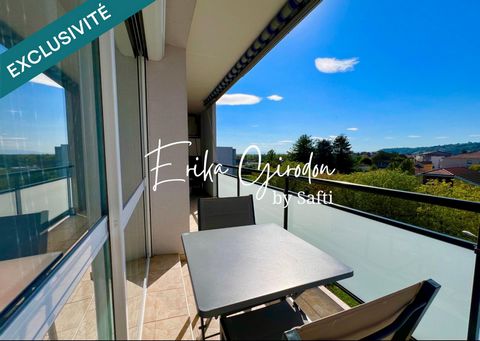 Appartement T3 avec balcon, garage et cave