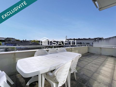 Plein centre du Haillan, au calme, vaste terrasse