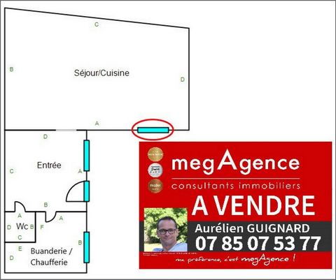 3 chambres, beaux volumes à vivre, petit exterieur