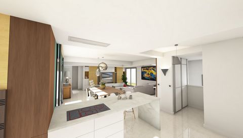 Villa entièrement repensée incarne l'alliance parfaite entre élégance contemporaine