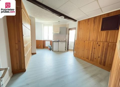 Dans immeuble rénové du centre ville, appartement au 1er étage, type F1 de 22 m2 comprenant un séjour-cuisine et une salle d'eau lavabo-douche et wc. Petite copropriété, très faibles charges. Chauffage individuel électrique. Valeur locative 350 euros...