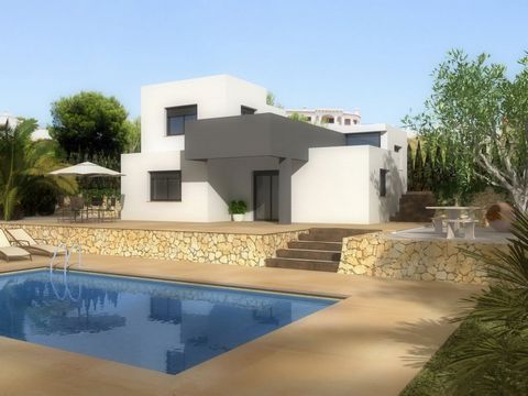 Beautiful modern villa in Pedreguer with views at the mountains, 10 km from the beach of Denia and 12 km from the beach of Javea. . . The built area is 125 m2 and the villa has an open living, dining room with kitchen, 3 bedrooms, 2 bathrooms, an ope...
