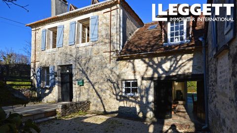 A15858 - This pretty farmhouse has been simply but comfortably, restored with authentic stone features and original beams throughout. Exteriorly, the property has little changed since the cadastre Napoléon of 1841, but the property is older as is its...