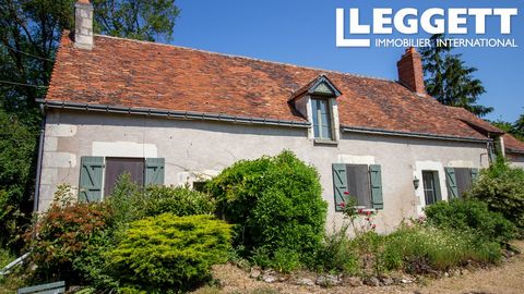 A21732AKB37 - If you are looking for peace and tranquillity, just 20 minutes from Loches, this ensemble of buildings comprising a main house, gite and barn dating from the 18th century, sit in a u-shape around a courtyard in the centre of a one hecta...