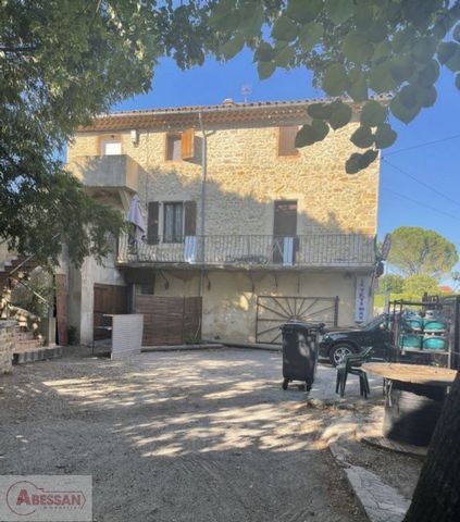 Gard (30), for sale exclusively, 5 minutes from the town of Ales, in Saint-Privat-des-Vieux, a stone Mas divided into 3 lots to make a 305m² investment building on its land. 1000m² It has 2 apartments, a commercial premises and 2 garages. A 5-room ap...