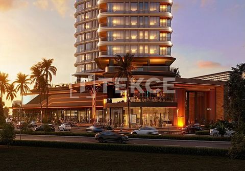 Commercial Properties on Main Street in Mixed-Use Complex in Konak İzmir Commercial properties are located in Konak, İzmir. Konak is one of the central districts of İzmir and stands out with high-rise urban transformation projects. Residential projec...