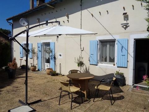 Located on the edge of a village just 5 minute drive to Chef Boutonne with its restaurants, bars, weekly market, supermarkets and lots of other amenities, this lovely house offers potential to enlarge into the large attic (subject to necessary condit...