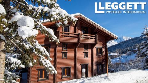 A10823 - This 4 floor independent chalet of about 410m2 has 14 bedrooms and 13 bathrooms/shower rooms along with sitting, dining room and kitchen. On the ground floor there is also an entrance hall, boot room, utility area and laundry plus storage, o...