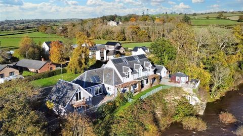 Rarely do you find the opportunity to relish a riverside setting quite as enchanting at the one you find here at Box Bridge. This expansive home maximises the breathtaking views of the meandering River Wye, providing the owners with the privilege of ...