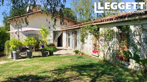 A08780 - Very cosy intérieur for the winter, a huge veranda for all seasons, a wonderful garden for outdoor activities. This lovely house, full of character will enable you to live in total confort and at one with nature. Information about risks to w...