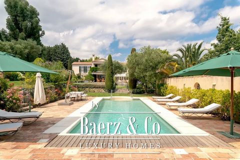 Located in the sought after Commune of Opio , 30 minutes from Nice airport in walking distance to the supermarket and amenities, South facing with outstanding views, with lawns, rose gardens and a heated UV filtration swimming pool and pool house. Th...
