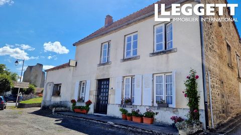 A15732 - The house is situated in the heart of the village and is just across the road from the castle of a famous templar - Pierre d'Aubusson! It used to be a bar/restaurant but would make a great family home. There is a post office and a small scho...