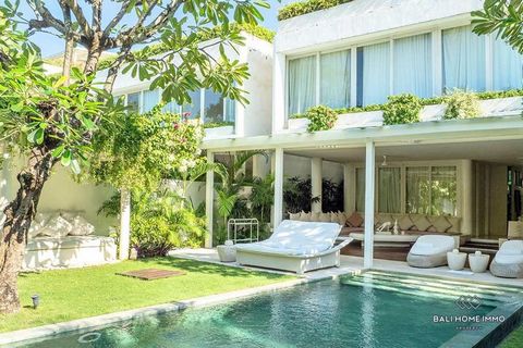 -   Nestled in the highly desirable Batu Belig, this exceptional villa offers a seamless fusion of luxury and tranquility in Bali's tropical setting. Situated only 200 meters from the beach and surrounded by trendy amenities, this property embodies a...