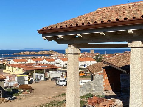 ISOLA ROSSA (Code IR-BORGO-Lot 4/5 units 3) Terraced villa with 1 bedroom in a newly built four-family house, with sea view composed of: Living area and lounge with sea view 1 double bedroom 1 bathroom 1 parking space Large private garden Verandas of...