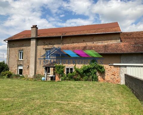LARGE FARMHOUSE TO RENOVATE Number of rooms 6 Living area 180 m2 Land 760 m2 On the ground floor of the house we have: A living room, a dining room, a kitchen, a bathroom with shower and toilet. On the 1st floor: four beautiful bedrooms and a fifth s...