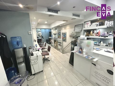 Fincas Eva presents: This premises has 116m2 built and 108m2 useful according to cadastre. The location is very central, ideal for a business. Currently it is a hairdresser and a beauty center. The ground floor consists of 59m2, it is open plan and h...