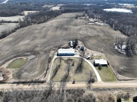 Welcome to Black Oak Farms! This beautiful 80 acre farm features rolling terrain, fertile farm fields, majestic hardwoods, a beautiful pond, lush cattail swales and a vibrant spring fed creek. This property has excellent habitat for deer, turkey, and...