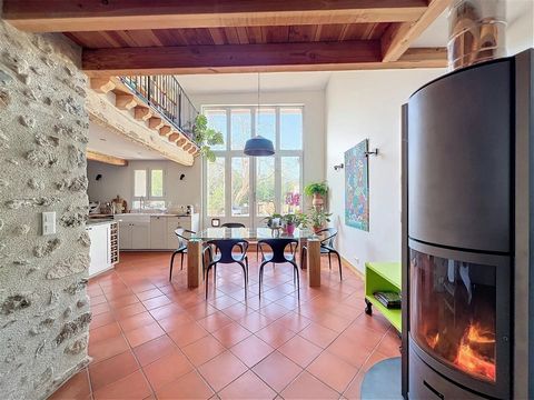 4 bedrooms 3 bathrooms 207 m² Ref.CP321 In the Conflent valley, just 30 minutes from Perpignan, 40 minutes from the coast and one hour from the ski resorts of the Pyrenees, characterful stone farmhouse with outstanding views of Mont Canigou, the famo...
