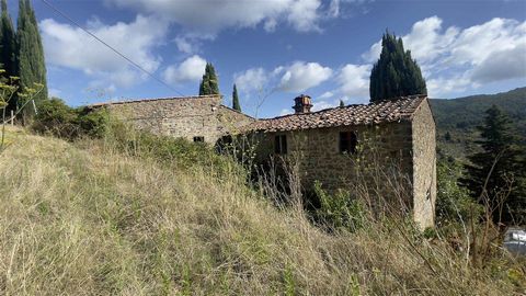 GREVE IN CHIANTI (FI), vicinity: immersed in the Tuscan hills only 15 minutes from Florence, stone farmhouse to be restored of about 260 square metres on two levels comprising: * Ground floor: six funds; * First floor: living room, kitchen, dining ro...