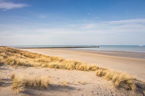 Studio avec coin nuit vue sur la mer et le canal de navigation. Les animaux domestiques sont autorisés ici. Stationnement sur la place du pilotage inclus. Niché dans la sereine ville côtière de Nieuport, cet appartement exquis offre le mélange parfai...